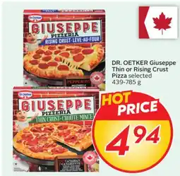 Sobeys Giuseppe Thin or Rising Crust Pizza offer