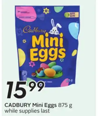 Sobeys Mini Eggs offer