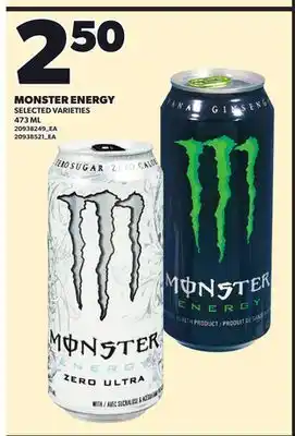 Loblaws MONSTER ENERGY, 473ML offer