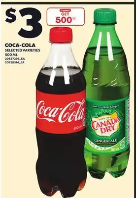 Loblaws COCA-COLA, 500ML offer