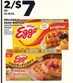 Loblaws KELLOGG'S EGGO WAFFLES 6-8'S offer