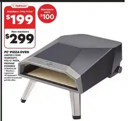 Loblaws PC PIZZA OVEN offer