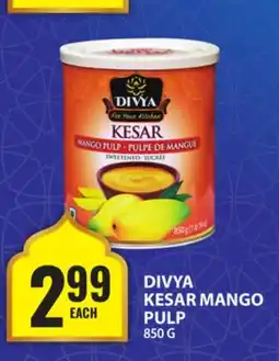 Food Basics DIVYA KESAR MANGO PULP offer