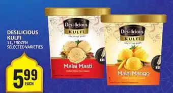 Food Basics DESILICIOUS KULFI offer