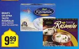 Food Basics BRAR'S OR APNA TASTE RASMALAI offer