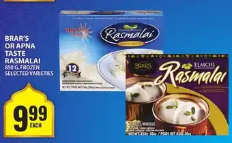 Food Basics BRAR'S OR APNA TASTE RASMALAI offer