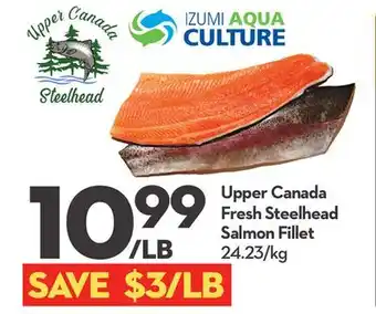 Longo's Upper Canada Fresh Steelhead Salmon Fillet offer