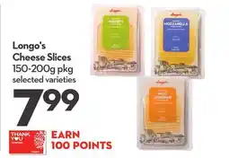 Longo's Longo's Cheese Slices offer