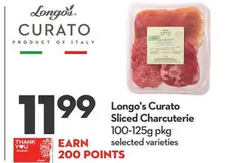 Longo's Longo's Curato Sliced Charcuterie offer