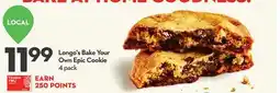 Longo's Longo's Bake Your Own Epic Cookie offer