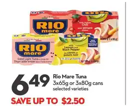 Longo's Rio Mare Tuna offer