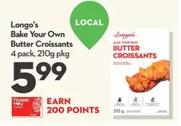 Longo's Longo's Bake Your Own Butter Croissants offer