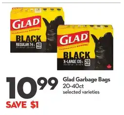 Longo's Glad Garbage Bags offer