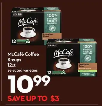 Longo's McCafé Coffee K-cups offer