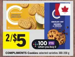 Foodland COMPLIMENTS Cookies offer