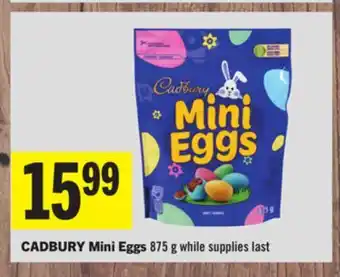 Foodland CADBURY Mini Eggs offer