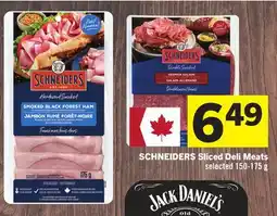 Foodland SCHNEIDERS Sliced Deli Meats offer