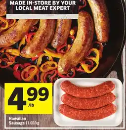 Foodland Hawaiian Sausage offer