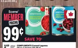 Foodland COMPLIMENTS Canned Legumes offer