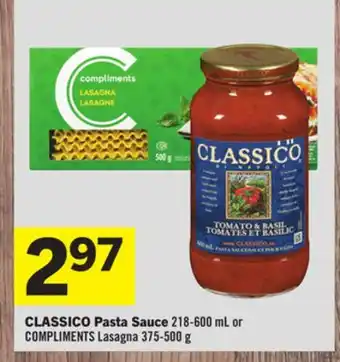 Foodland CLASSICO Pasta Sauce offer