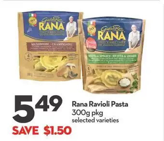 Longo's Rana Ravioli Pasta offer