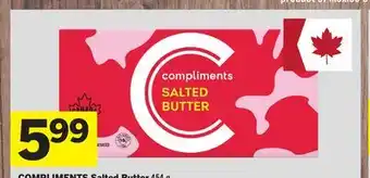 Foodland COMPLIMENTS Salted Butter offer