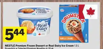 Foodland NESTLÉ Premium Frozen Dessert or Real Dairy Ice Cream offer