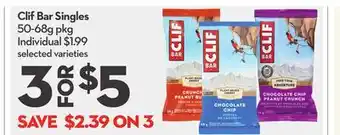 Longo's Clif Bar Singles offer