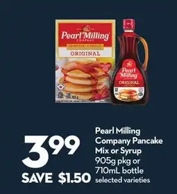 Longo's Pearl Milling Company Pancake Mix or Syrup offer