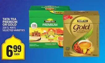 Food Basics TATA TEA PREMIUM OR GOLD offer