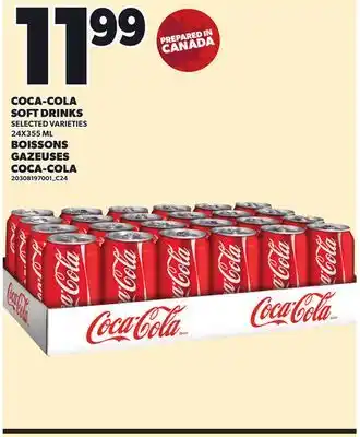 Independent Grocer COCA-COLA SOFT DRINKS, 24X355 ML offer