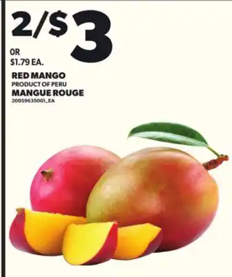 Independent Grocer RED MANGO offer