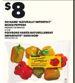 Independent Grocer NO NAME NATURALLY IMPERFECT MIXED PEPPERS, 2.5 LB offer