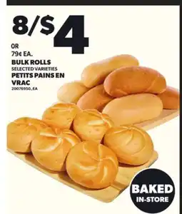 Independent Grocer BULK ROLLS offer