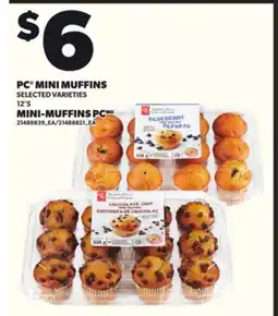 Independent Grocer PC MINI MUFFINS, 12'S offer