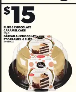 Independent Grocer ELITE 6 CHOCOLATE CARAMEL CAKE, 700 G offer