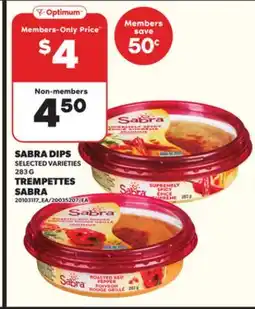 Independent Grocer SABRA DIPS, 283 G offer