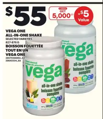 Independent Grocer VEGA ONE ALL-IN-ONE SHAKE, 827-876 G offer