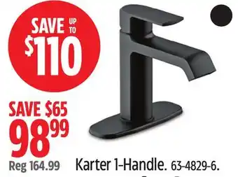 Canadian Tire Danze Karter 1-Handle offer