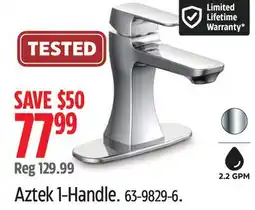 Canadian Tire DANZE Aztek 1-Handle offer