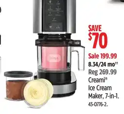 Canadian Tire Ninja Creami Ice Cream Maker, 7-in-1 offer