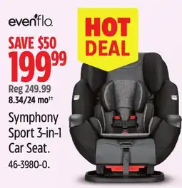 Canadian Tire Symphony Sport 3-in-1 Car Seat offer