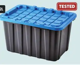 Canadian Tire Mastercraft Heavy-Duty Storage Tote. Stackable offer