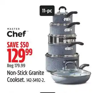 Canadian Tire Master Chef Non-Stick Granite Cookset offer