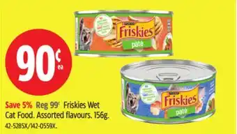 Canadian Tire Purina Friskies Wet Cat Food offer