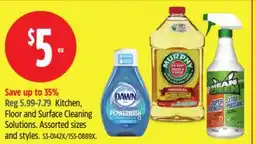 Canadian Tire Dawn, Murphy, Mean Green Floor and Surface Cleaning Solutions offer