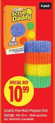 Canadian Tire Scrub Daddy Scratch-Free Multi-Purpose Dish Sponge offer