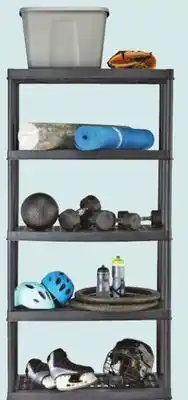 Canadian Tire MASTERCRAFT 5-Shelf Resin Rack offer