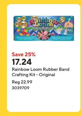 Staples Rainbow Loom Rubber Band Crafting Kit - Original offer