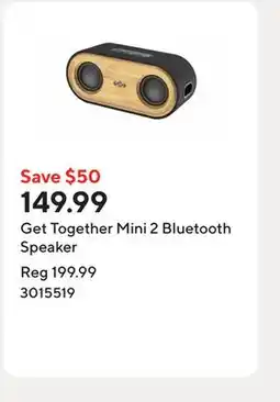 Staples Get Together Mini 2 Bluetooth Speaker offer